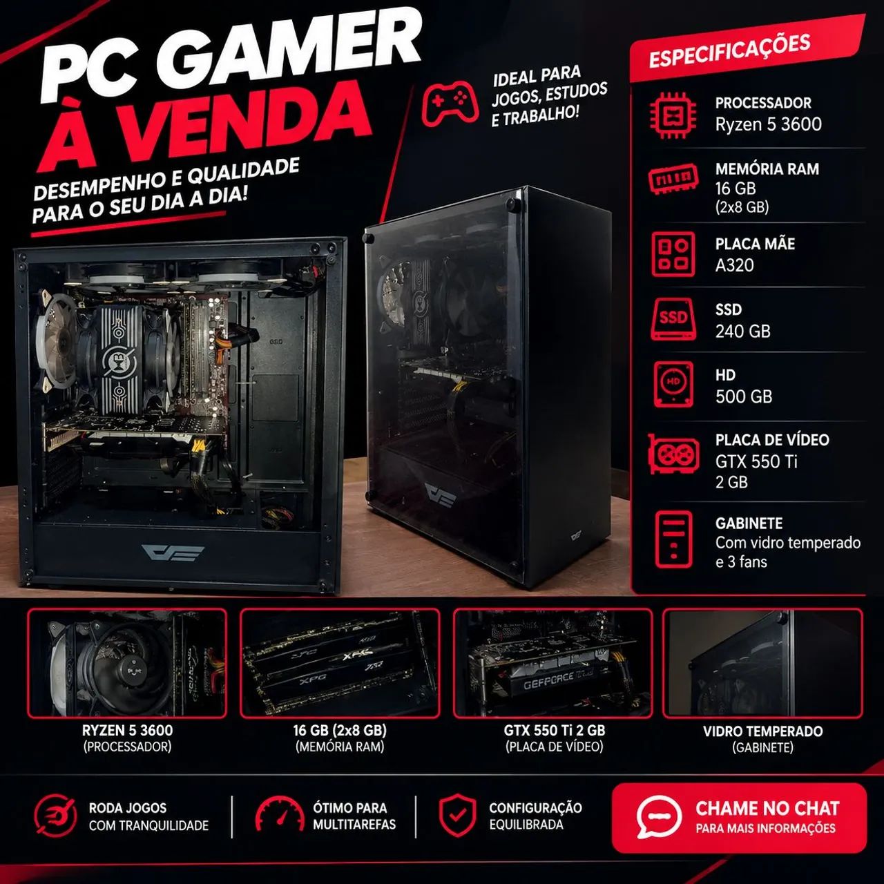 CPU Ryzen + GTX 