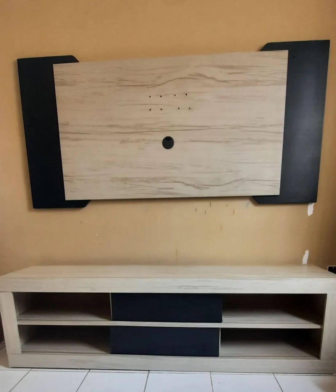 Rack com painel