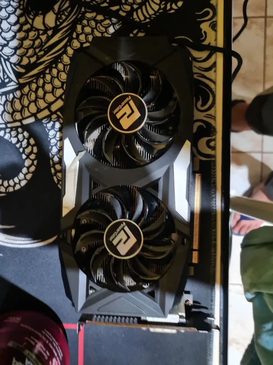 Vendo placa de video Rx 470 4gb power collor - Foto 3