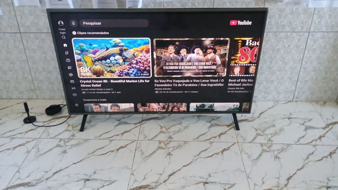 Tv LG 50 polegadas smart 4k Alexa comando de voz Bluetooth Xbox jogos completa  - Foto 4