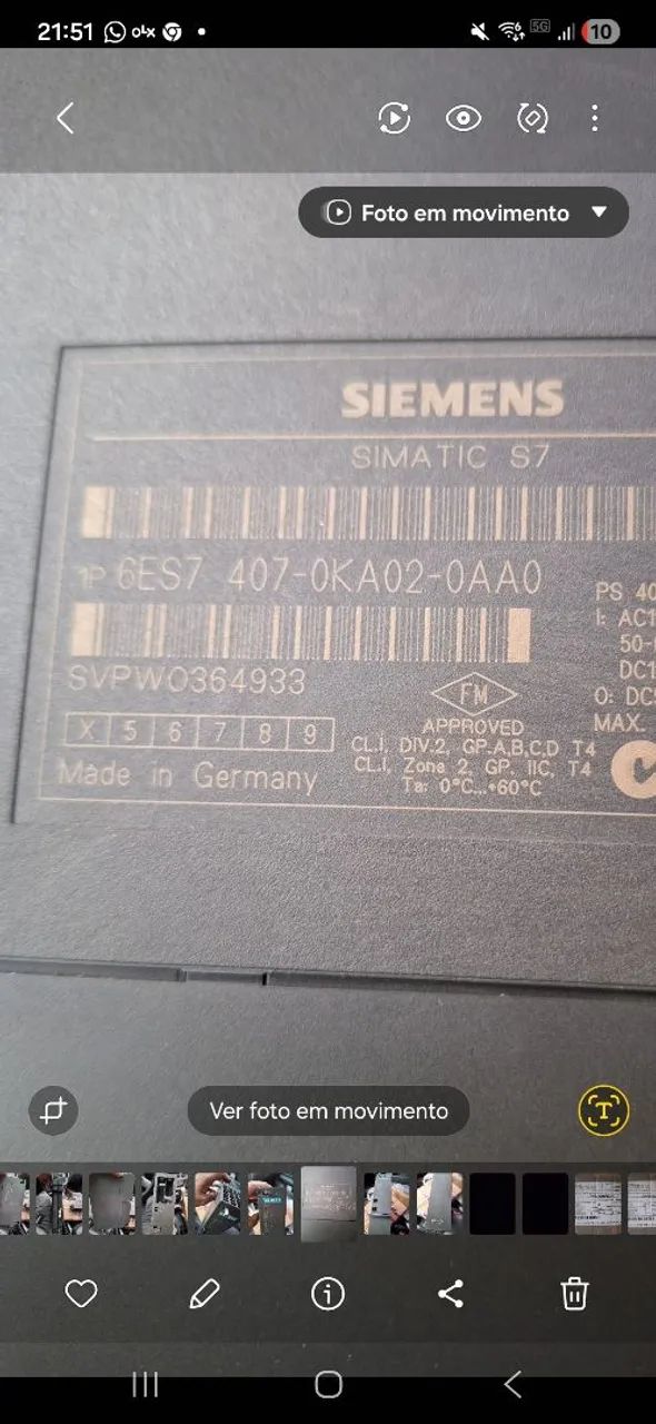 Siemens Simatic S7  6ES7407-0KA02-0AA0 - Foto 2