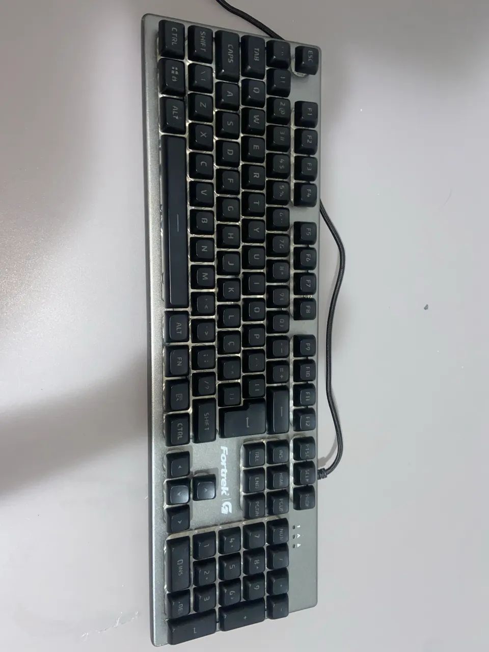 Mouse e teclado Fortrek G - Foto 2