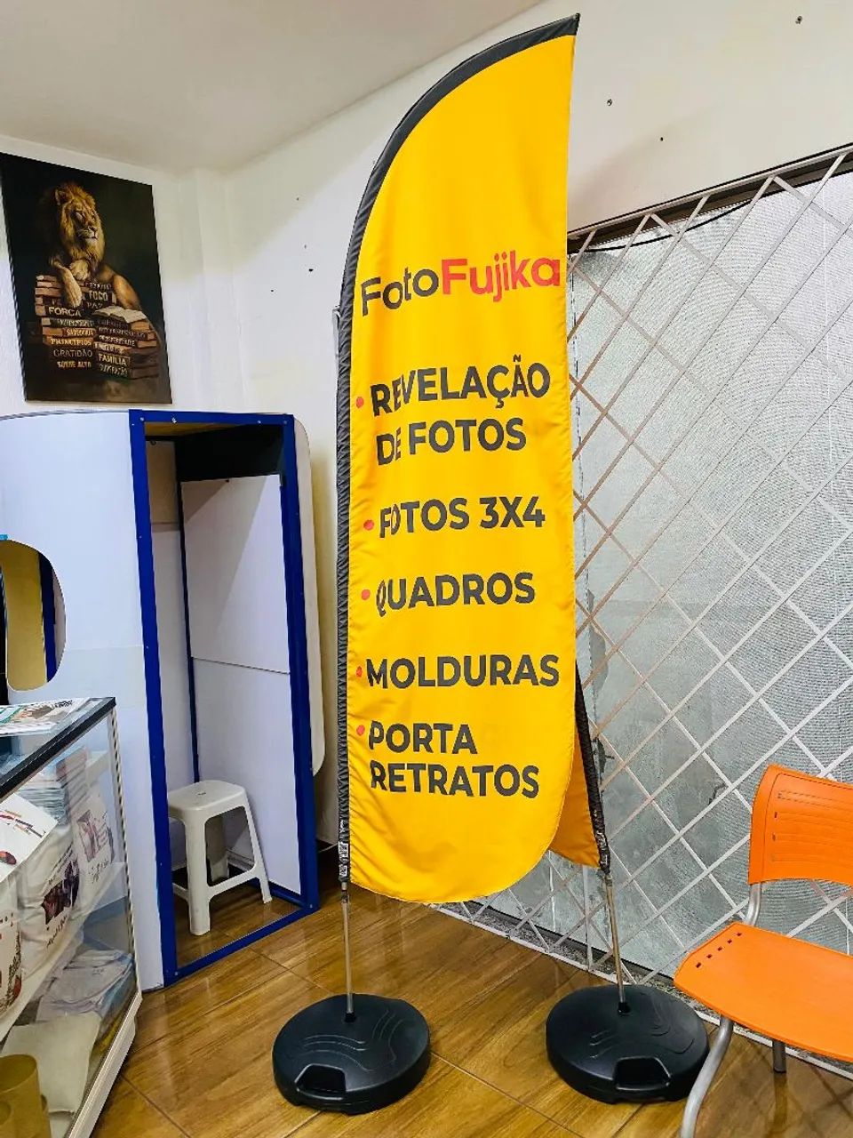 Base e astes windbanner