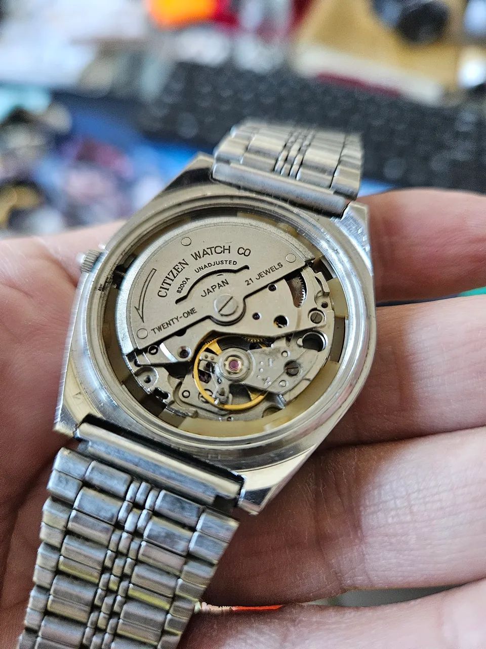Relógio Vintage Citizen Japan Double Eagle - 1983 (mercado árabe