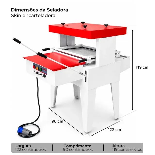 Maquina de Encartelar Produtos em Gondolas e Display 55x37 - Foto 2