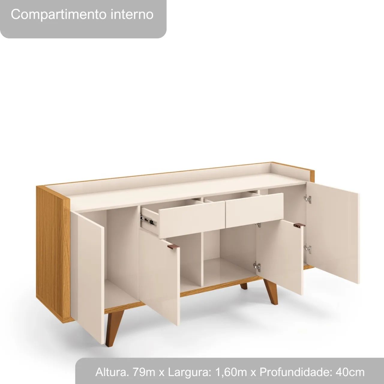 Buffet Melodia 1,60m - Foto 2