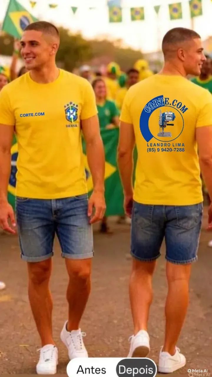 Fazemos sua camisa personalizada 50$ - Foto 4