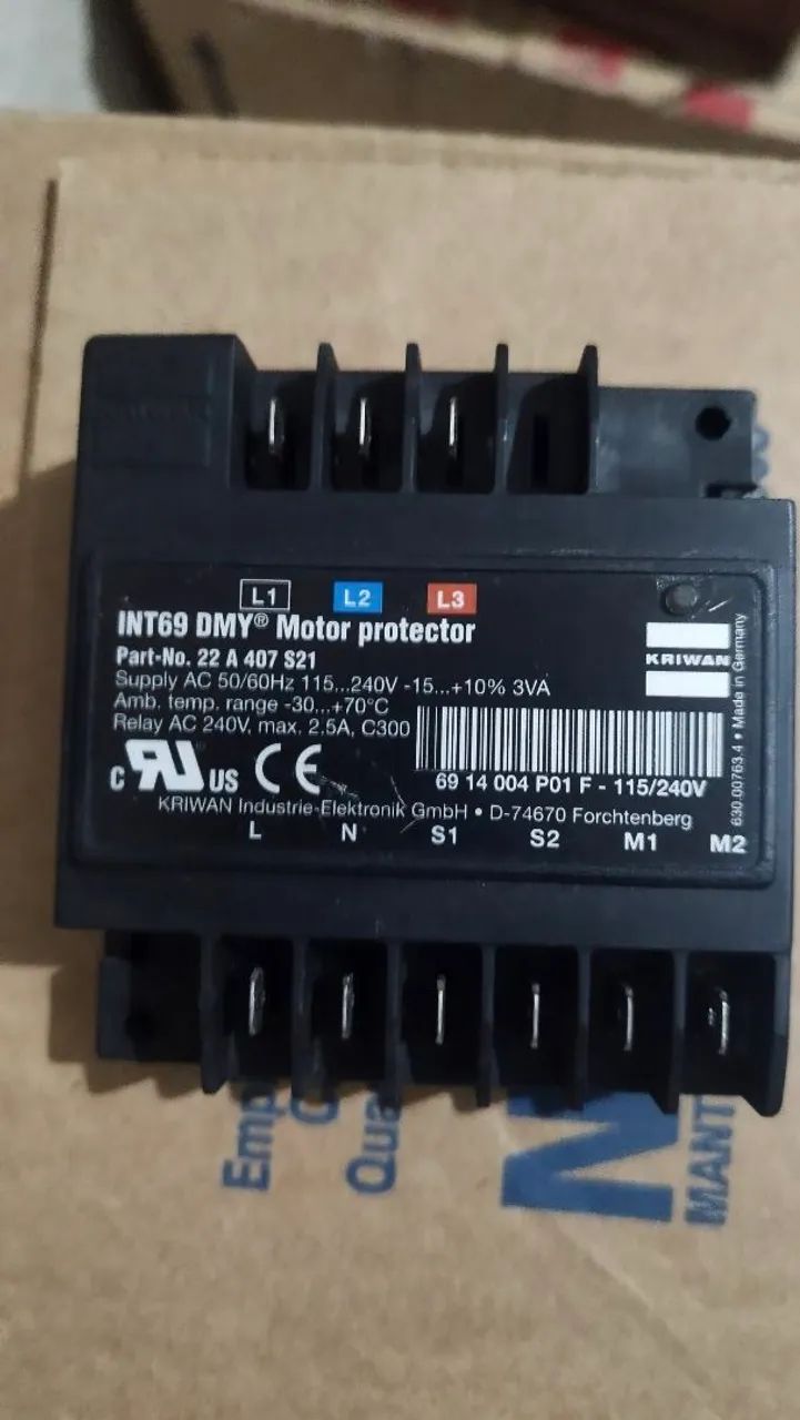 Módulo de proteção compressor danfoss 