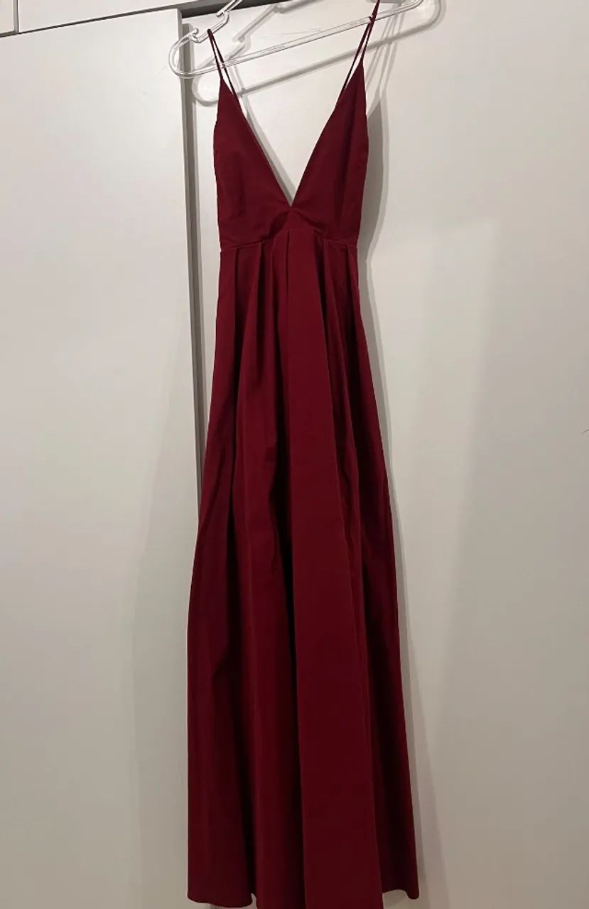 Vestido vinho Zara - Foto 4
