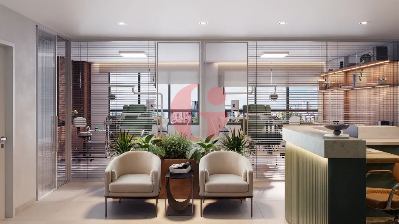 Sala comercial à venda no edifício MARTIM - PARQUE UNA com 63,81m²