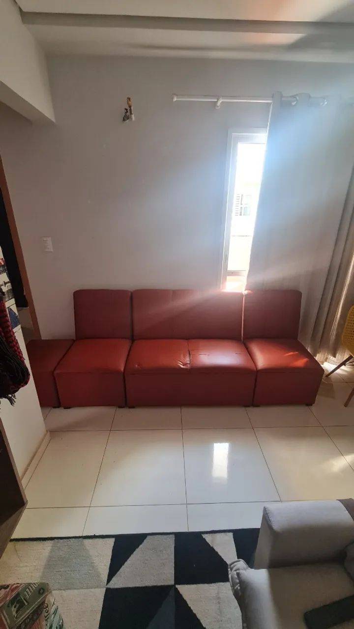 Sofá simples 4 módulos  - Foto 5