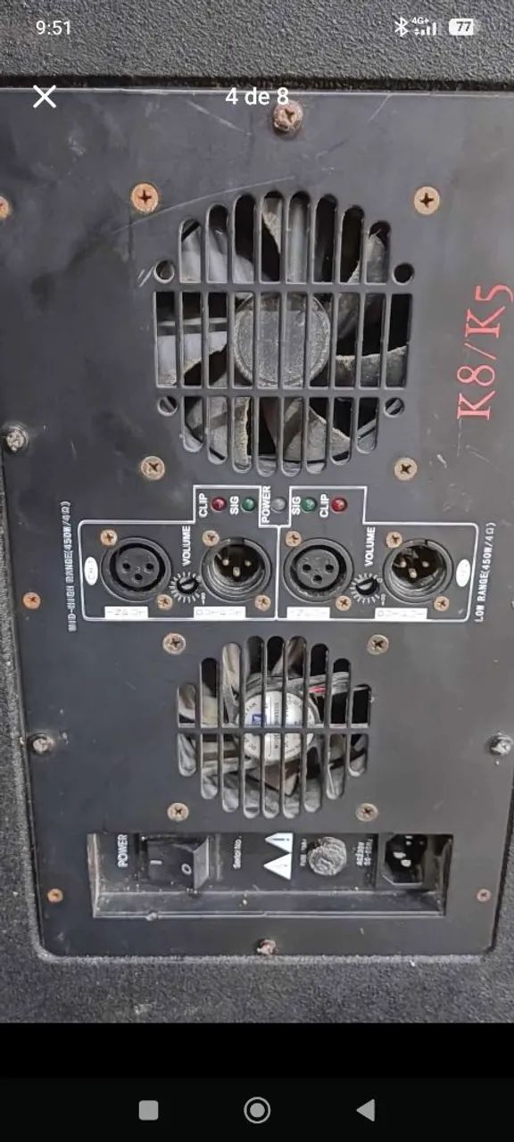 10 caixas de som LINE Array ativa com bumpper  - Foto 4