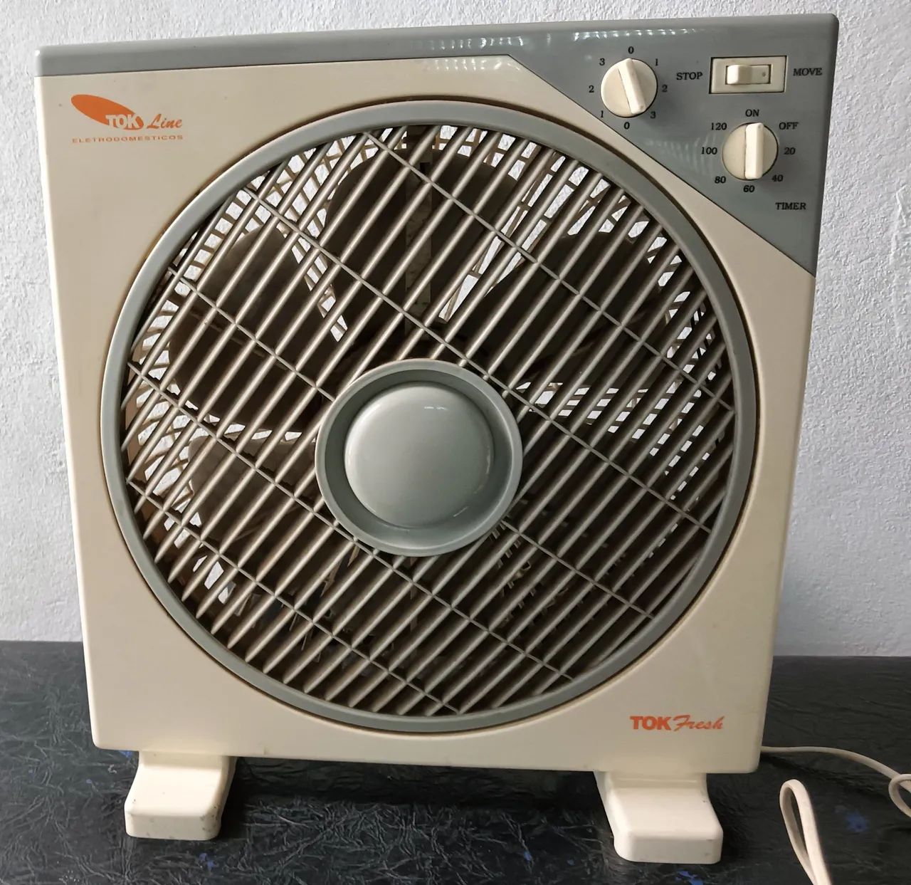 VENTILADOR E AQUECEDOR DE AR COM TIMER  TOK FRESH  - Foto 3
