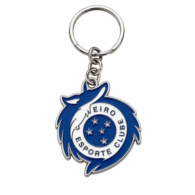 Chaveiro de Metal do Cruzeiro/Raposa