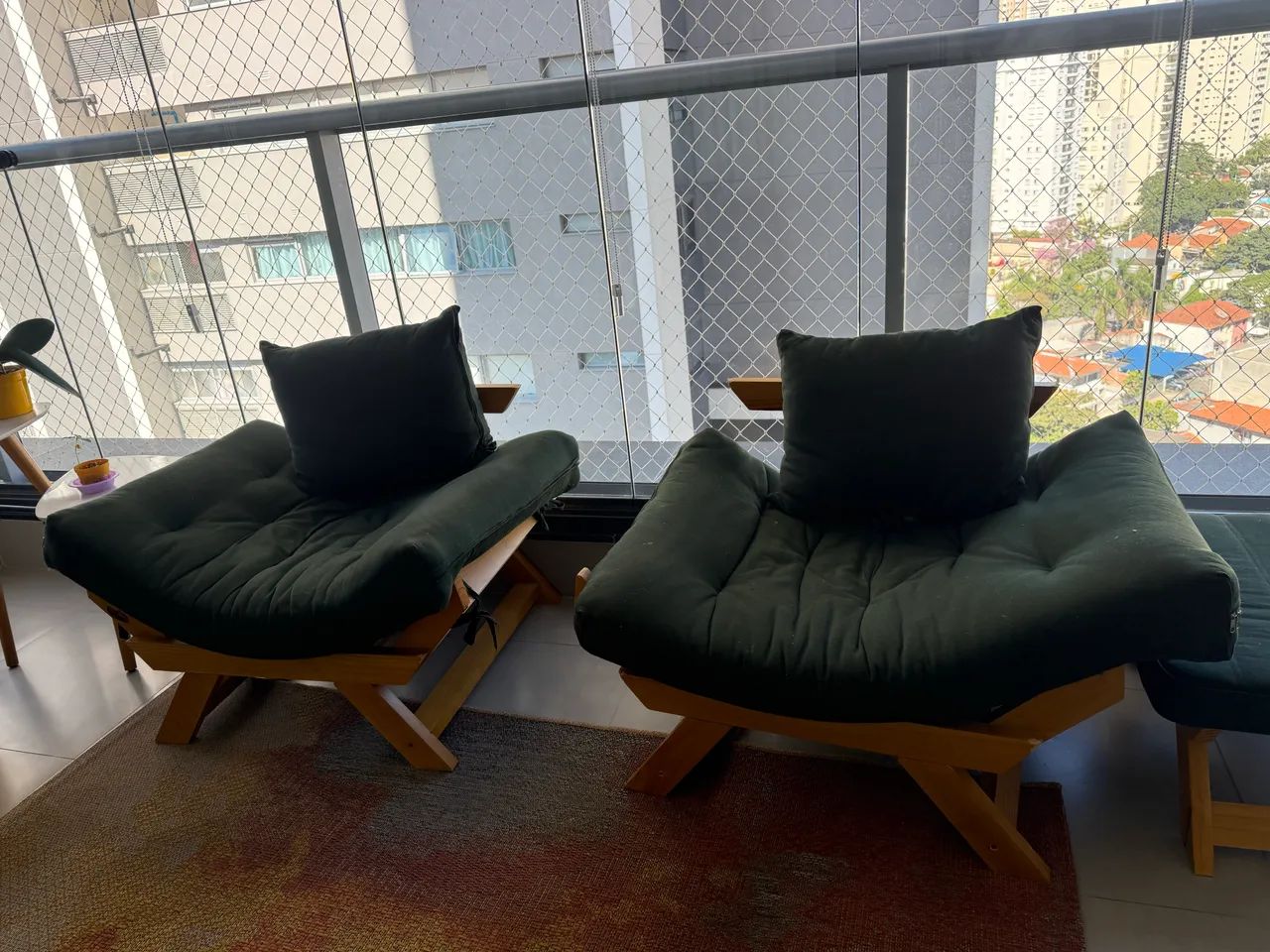 Conjunto sofá modelo futon  - Foto 3