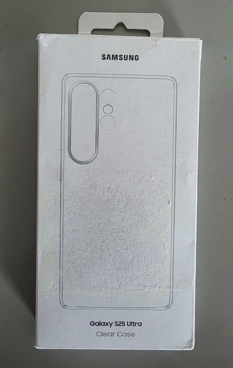 Capa de Telefone S25 Ultra Original - Clear Case Samsung
