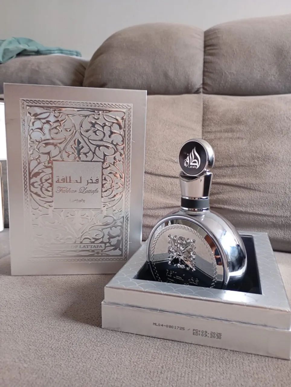 Perfume Arabe Lattafa Fakhar Platin 100ml