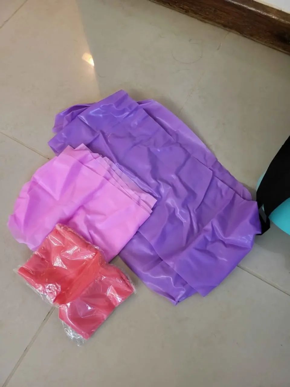 Kit Completo Yoga Pilates com 2 Tapetes e Faixas Elásticas - Foto 4