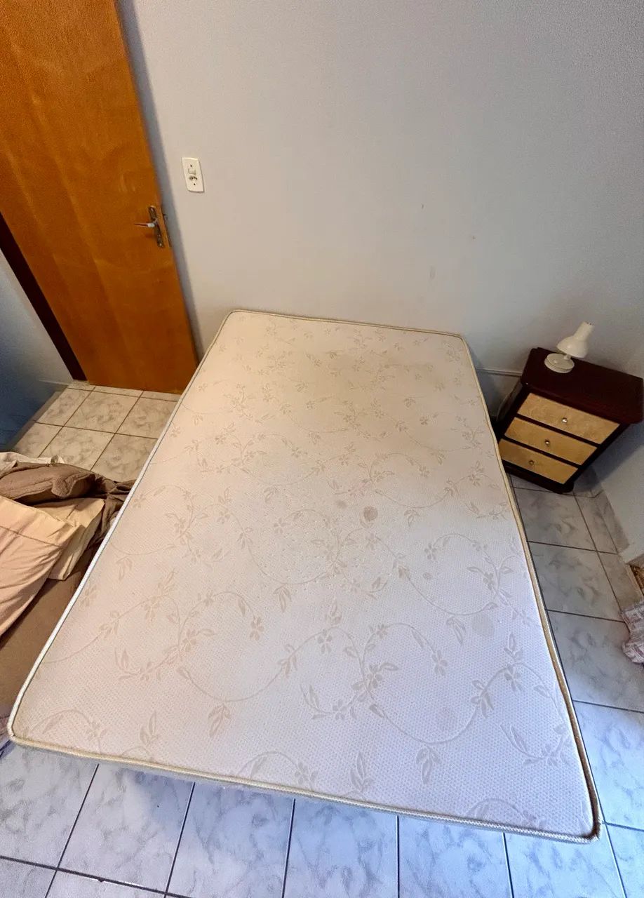 Cama Box Casal + Colchão De Molas - Foto 3