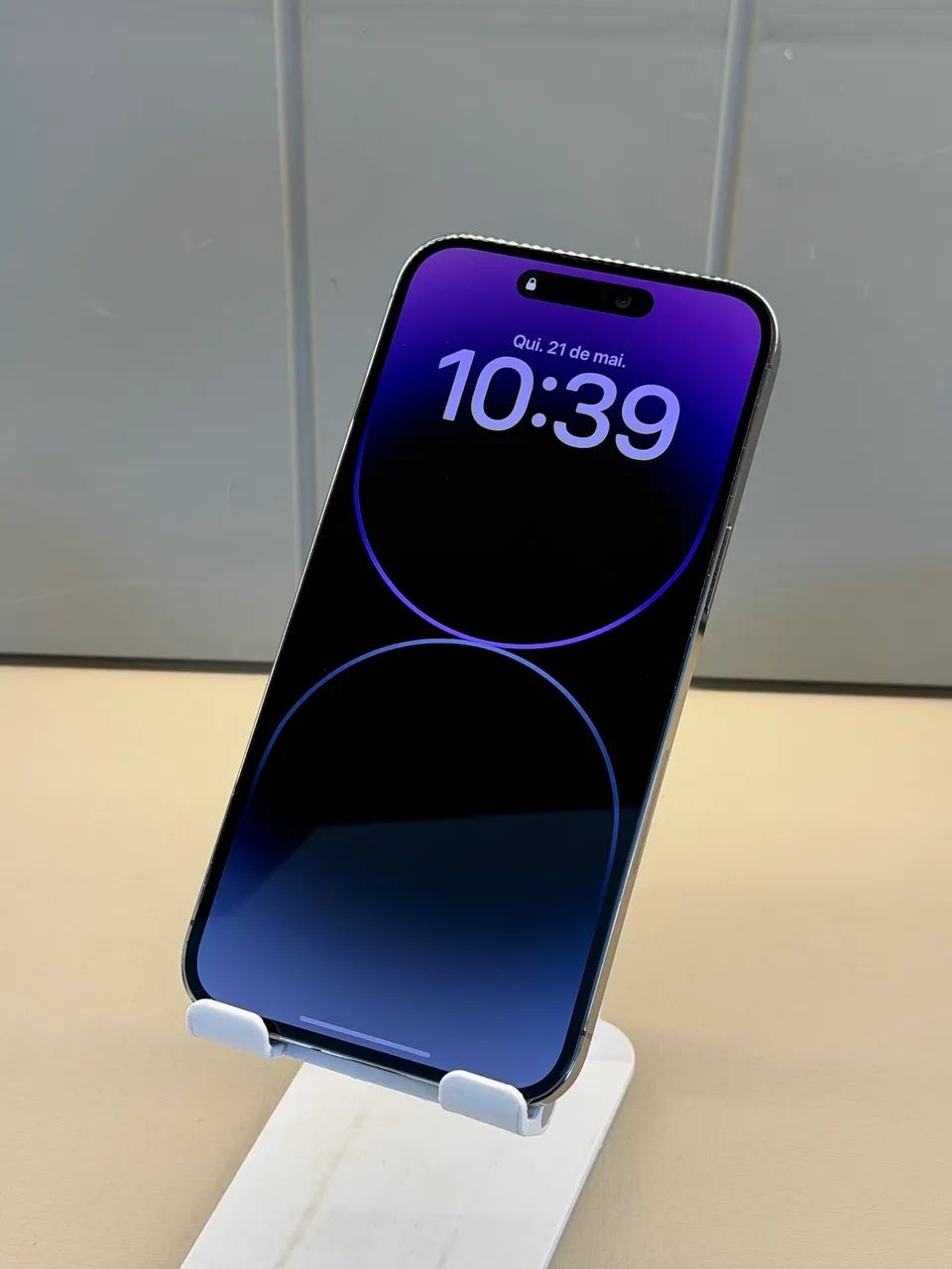 iPhone 14 Pro Max 128gb Roxo bateria 84% Semi Novo | Loja Física