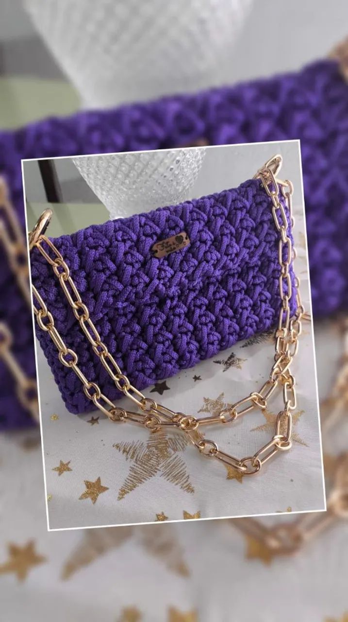 Bolsas em crochê! - Foto 3