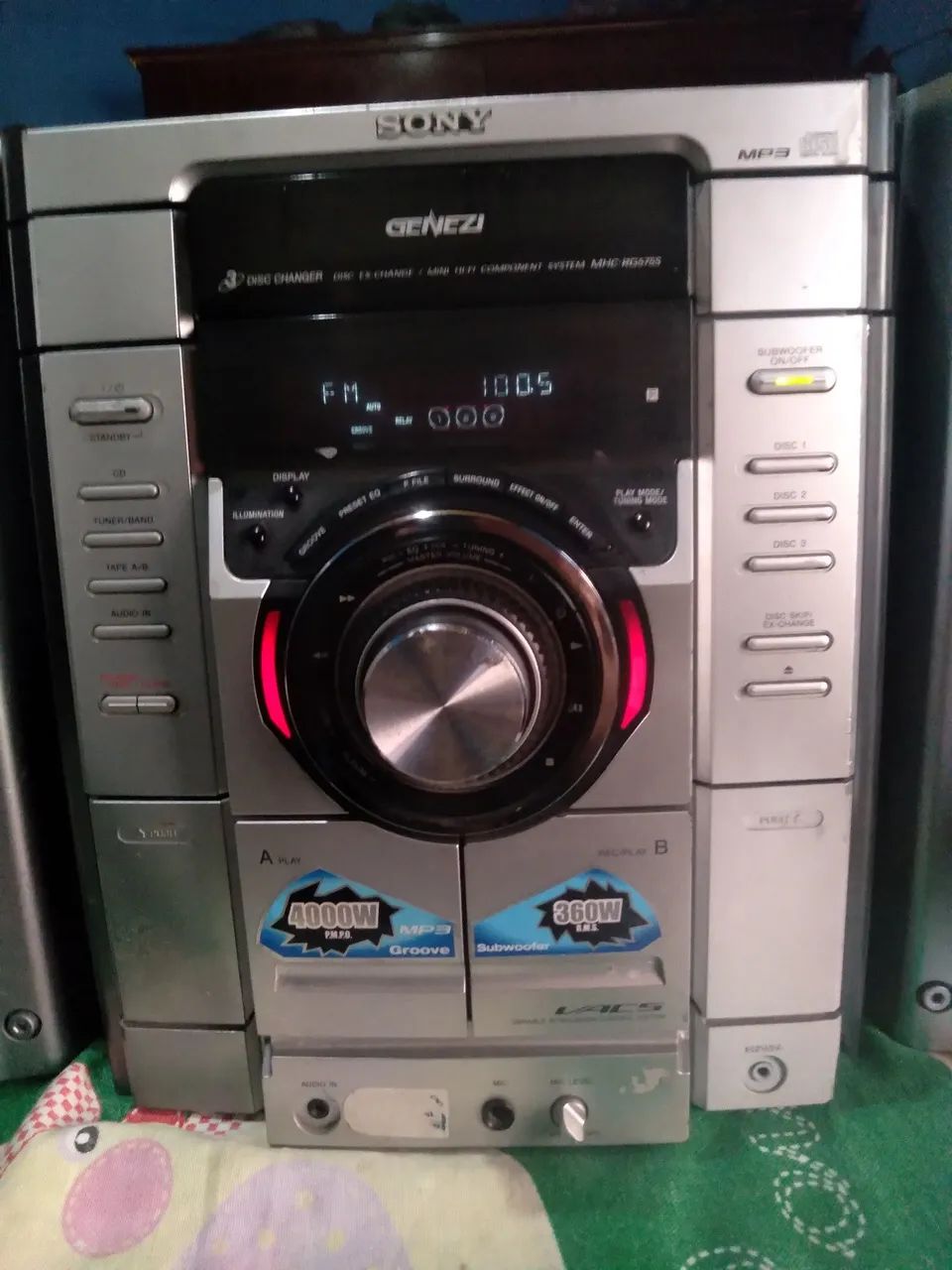 SONY MHC-RG-475 BLUETOOTH  - Foto 2
