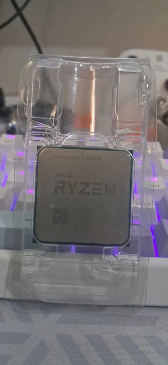 Kit AMD (Placa Mae A-320M + RYZEN5 3500X) Com cooler. - Foto 2