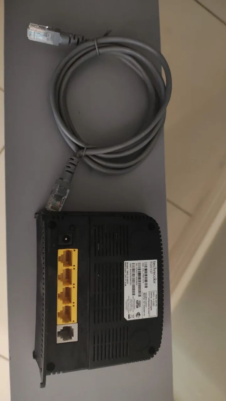 Roteador Wifi Technicolor TD5137 Oi - Foto 4