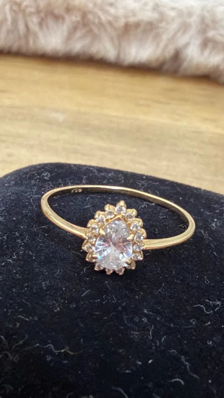 Anel ouro 18k