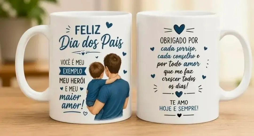 Canecas Personalizadas dia dos Pais - Foto 4