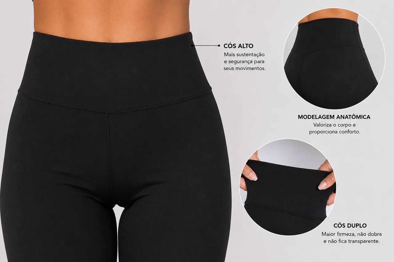 Calça legging feminina  - Foto 5