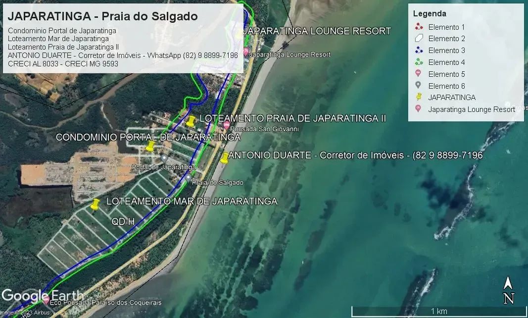 ADC - JAPARATINGA - TERRENO 434,26M² - PERFEITO PARA CONCRETIZAR SEU PROJETO A BEIRA-MAR - Foto 6