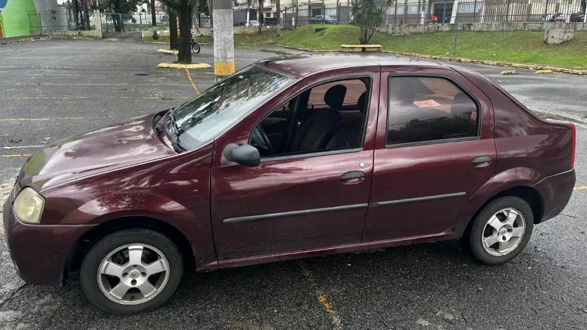 Renault Logan Expression Hi-flex 1.6 8V 4P 2008 - Foto 2