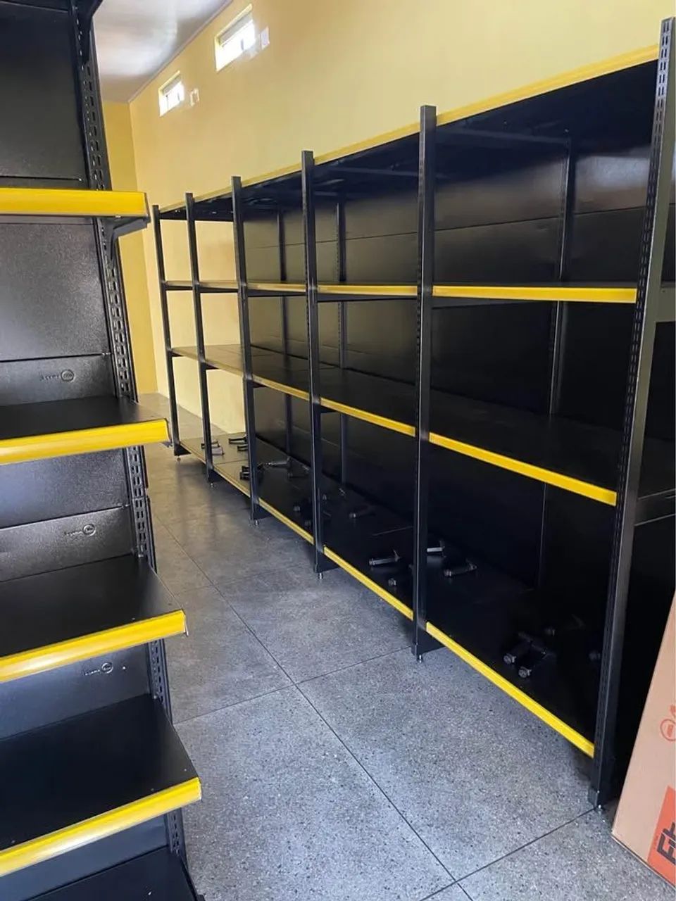 Pratileiras aço p lojas e mercados - Foto 4