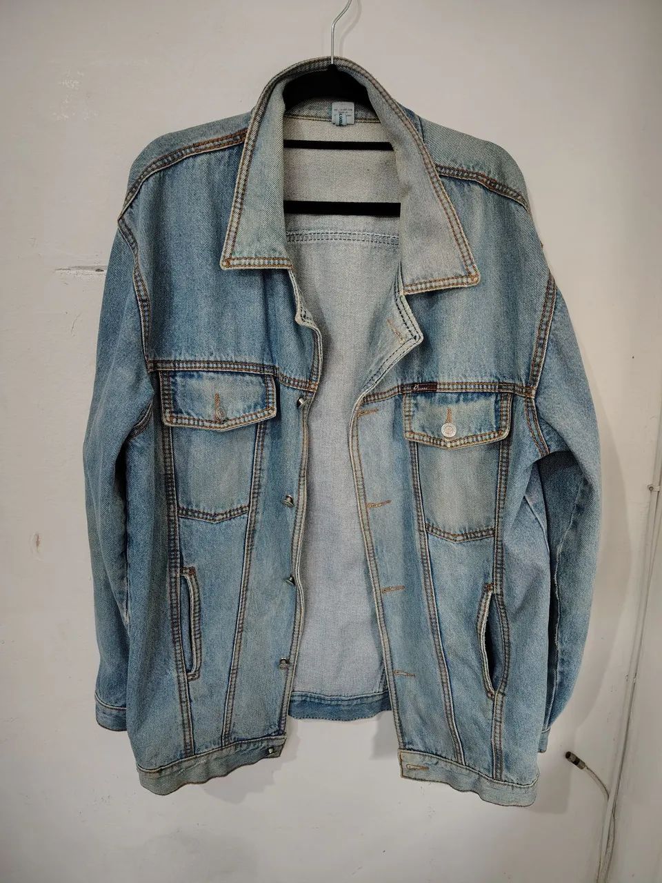Jaqueta jeans masculina vintage