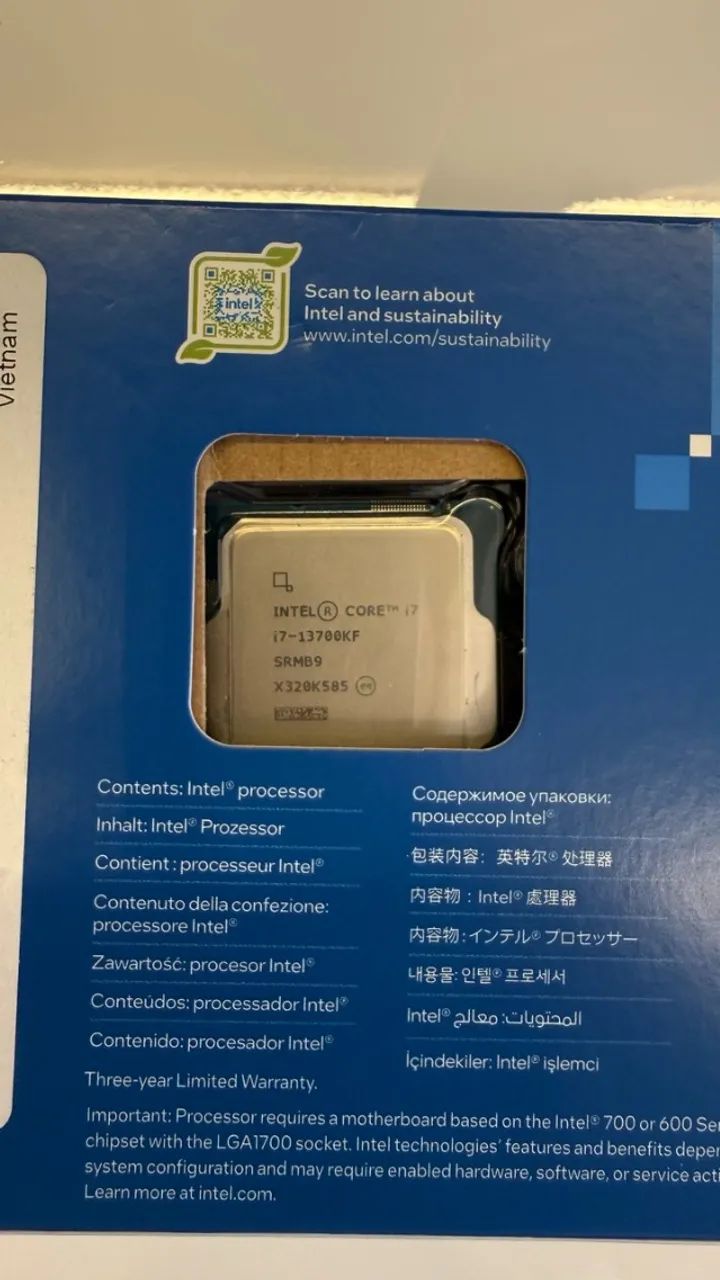 Intel Core i7-13700KF (13ª geração) - Foto 3