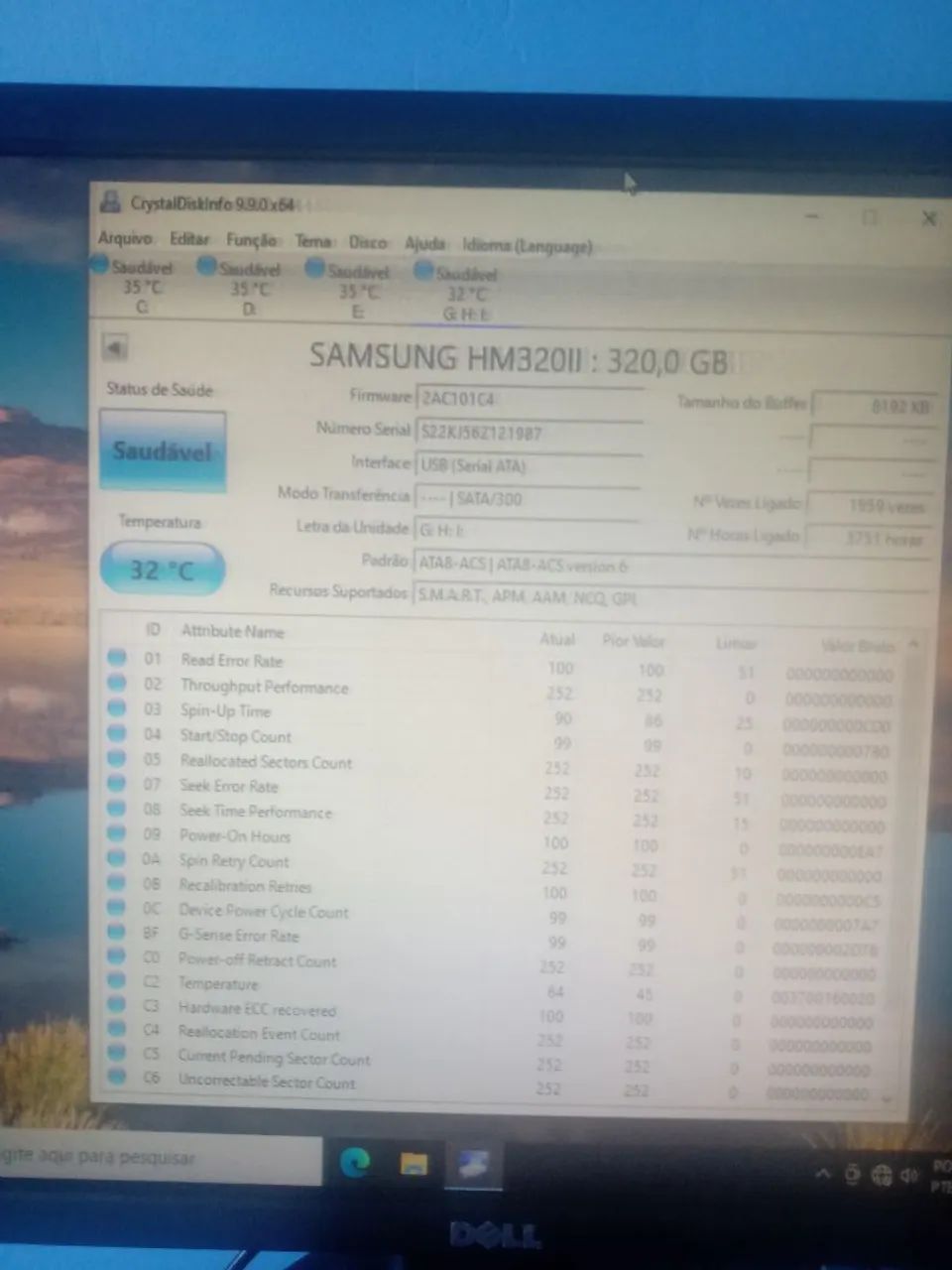 Hd 320gb de notebook saudavel - Foto 2