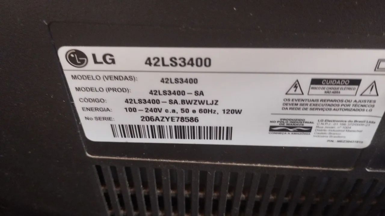 TV LG 42 polegadas led  - Foto 3