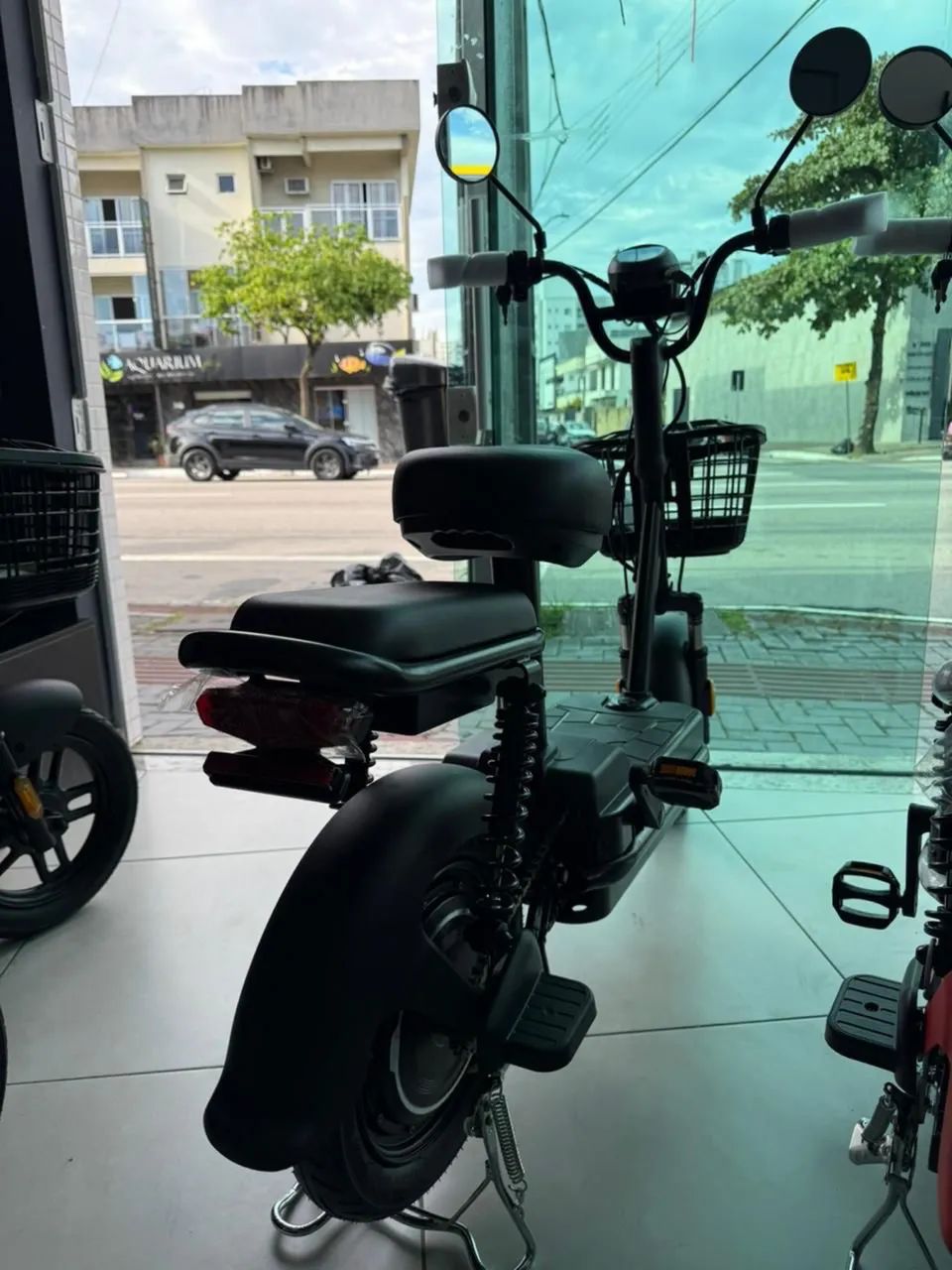 SCOOTER BICICLETA ELÉTRICA 500w PRETA  - Foto 2