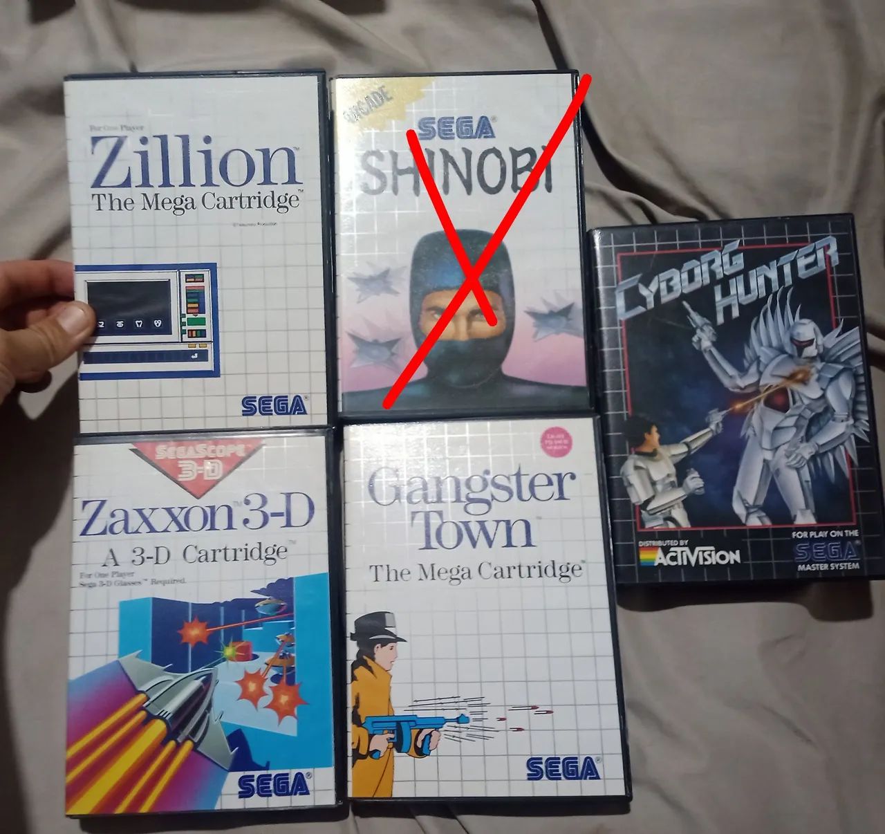 Jogos master system sega lord rambo - Foto 2