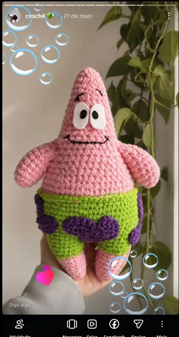 Amigurumi/urso - Foto 3