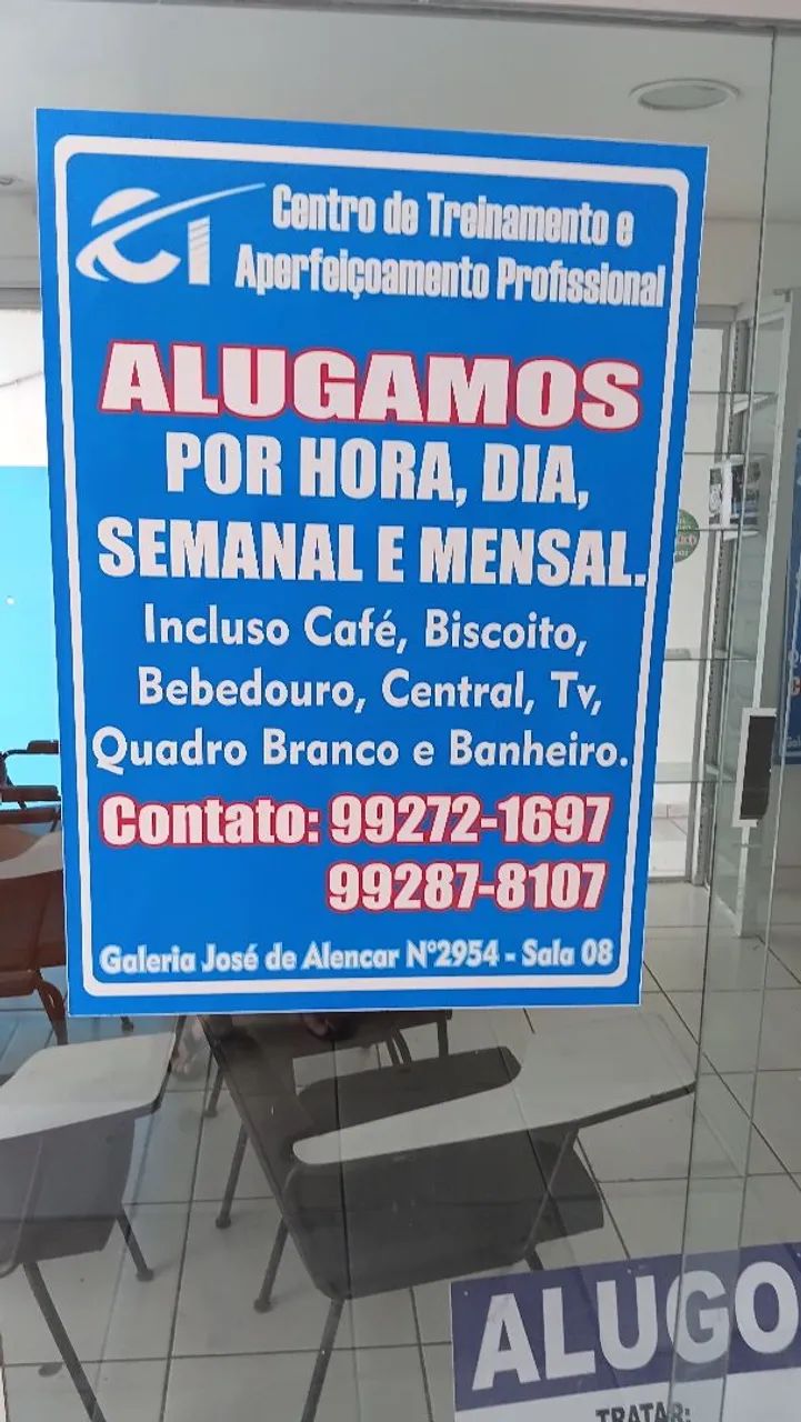 Sala para cursos tratar com o dono * 
