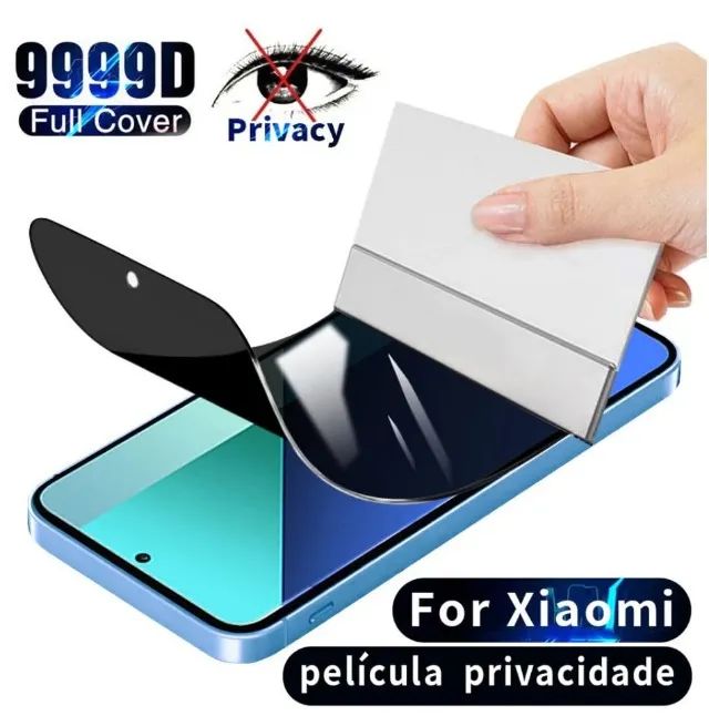 Película de Privacidade Hidrogel Pelicula para Xiaomi Redmi Note 11 e 11S - Foto 3
