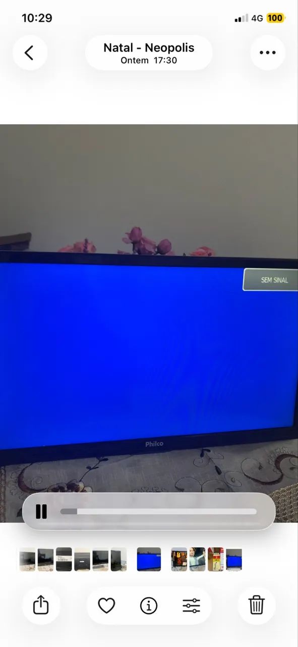 TV Philco 20 polegadas com defeito na imagem  - Foto 5
