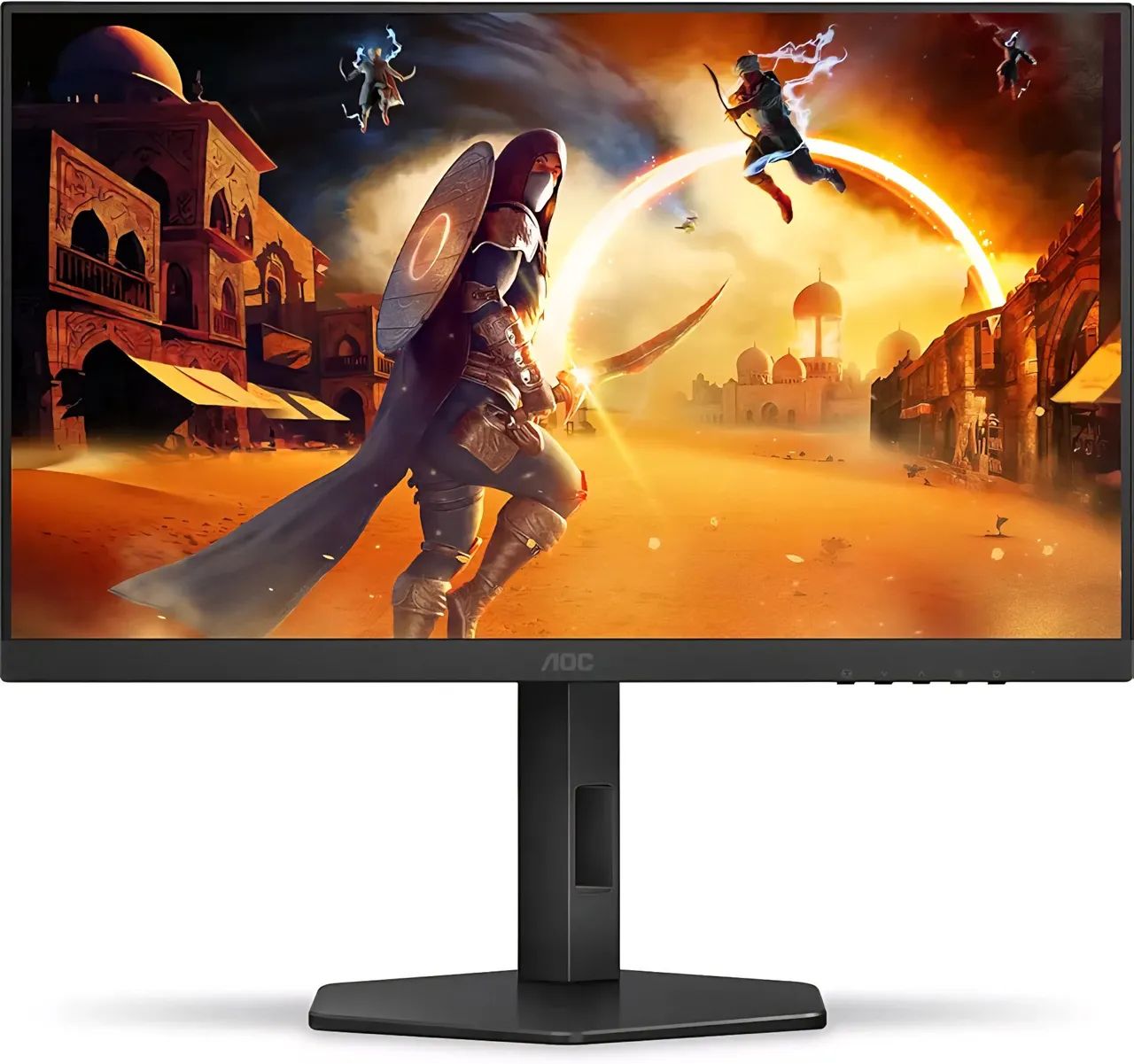 Monitor Gamer AOC 24", Full HD, 180Hz, 0.5ms, IPS, DisplayPort e HDMI, Altura Ajustável - Foto 3
