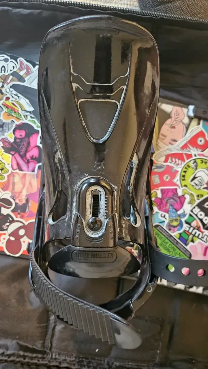 Snowboard Nidecker Axis com bindings 158cm, personalizado - Foto 3