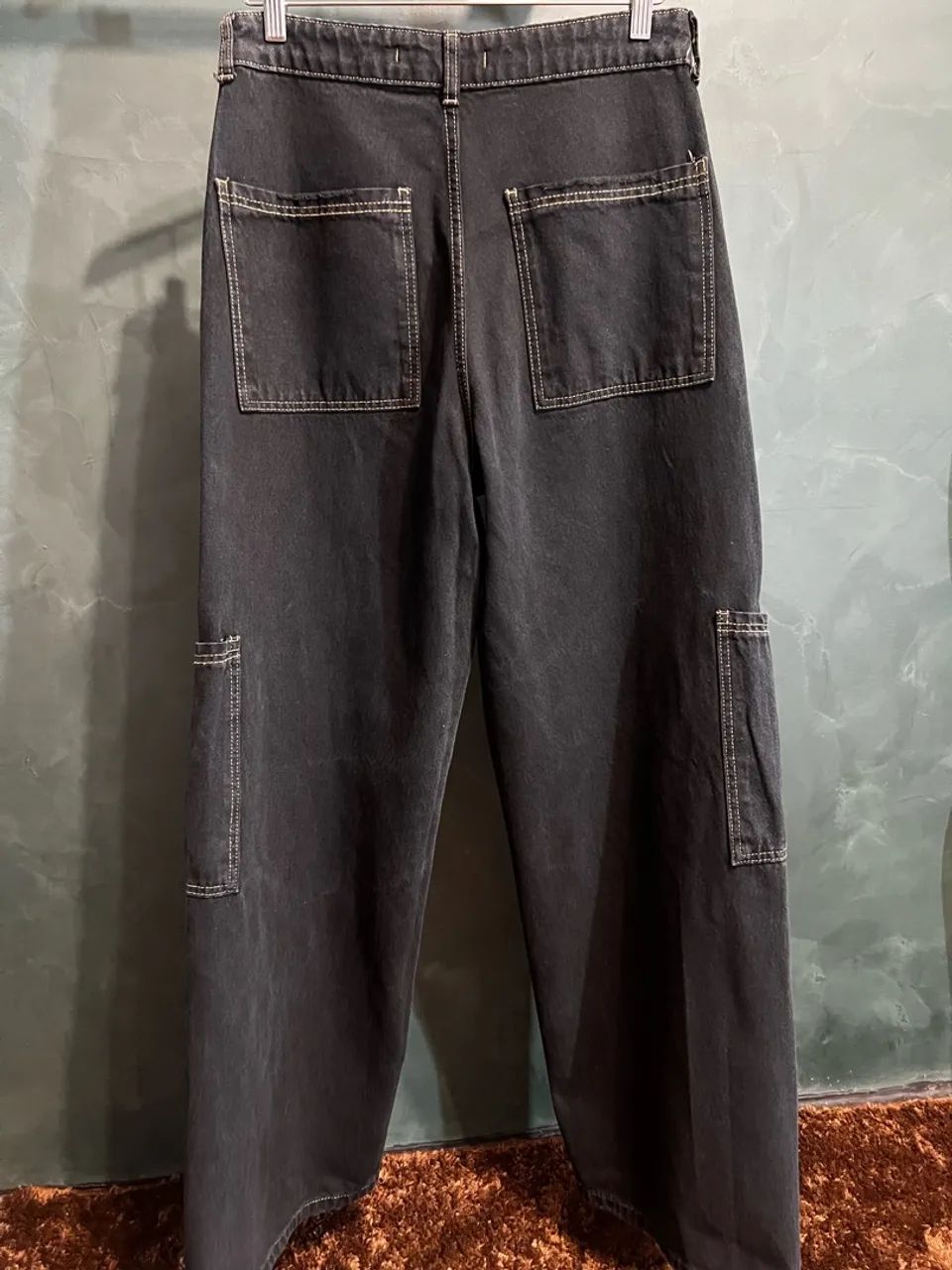 Calça jeans TAM 40 pantalona - Foto 4