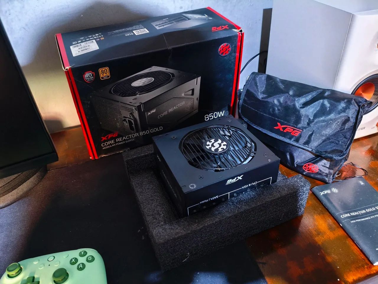 Fonte XPG core reactor full modular 850w nova - Foto 2