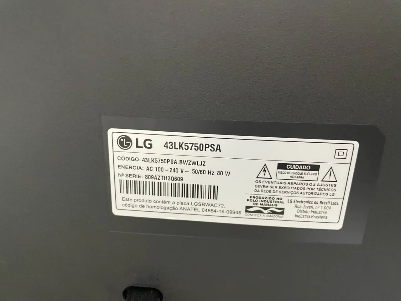 Tv Lg Smart 43 Polegadas  - Foto 5