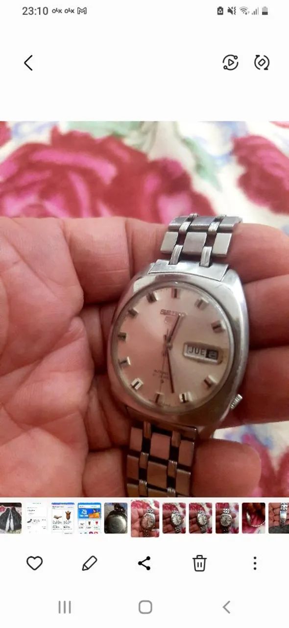 RELÓGIO SEIKO 5 AUTOMÁTICO JAPAN ORIGINAL  - Foto 4